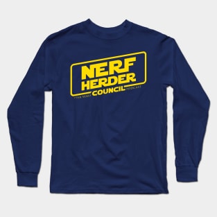 Nerfherder Council: Anthology style logo Long Sleeve T-Shirt